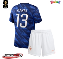 Francja Kante #13 Koszulka Podstawowa dzieci MŚ 2026 Krótki Rękaw (+ krótkie spodenki)